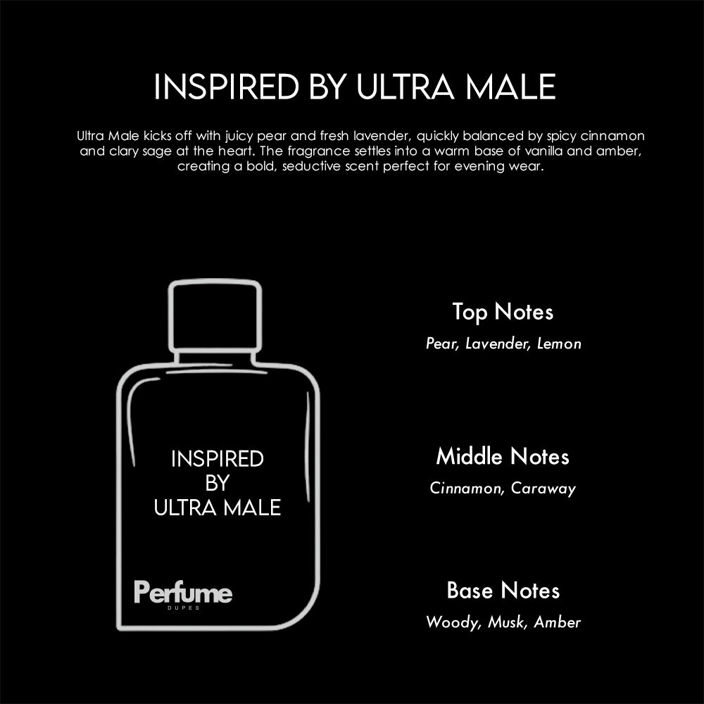 perfume replica ultra male by jean paul gaultier - made in UAE